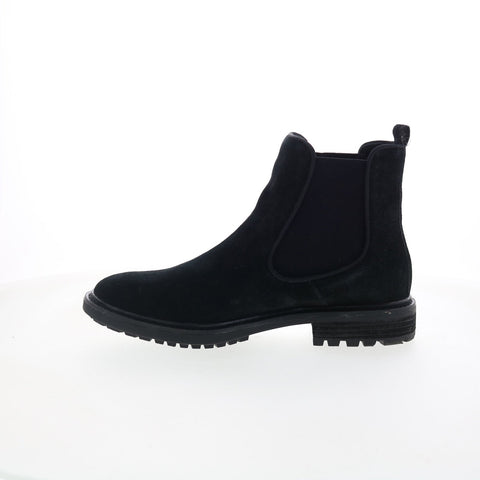 Sofft Leah SF0037021 Womens Black Leather Slip On Chelsea Boots
