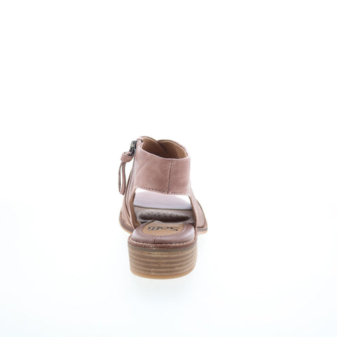 Sofft Natalia SF0041909 Womens Pink Leather Heeled Sandals Shoes