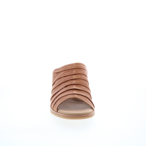 Sofft Pienza SF0043500 Womens Brown Leather Heeled Sandals Shoes