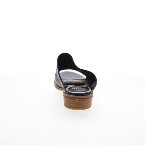 Sofft Netta SF0048201 Womens Black Leather Heeled Sandals Shoes
