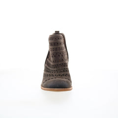 Sofft Sallie SF0051108 Womens Gray Leather Slip On Ankle & Booties Boots