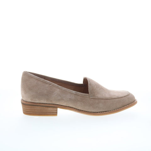 Sofft Napoli SF0052792 Womens Gray Leather Loafers & Slip Ons Casual Shoes