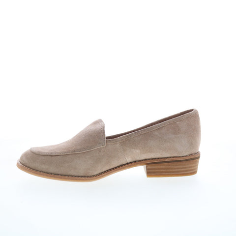 Sofft Napoli SF0052792 Womens Gray Leather Loafers & Slip Ons Casual Shoes