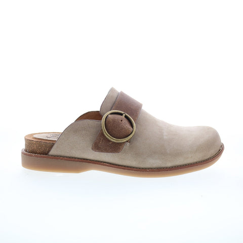 Sofft Billie SF0055005 Womens Gray Leather Clogs Flats Shoes