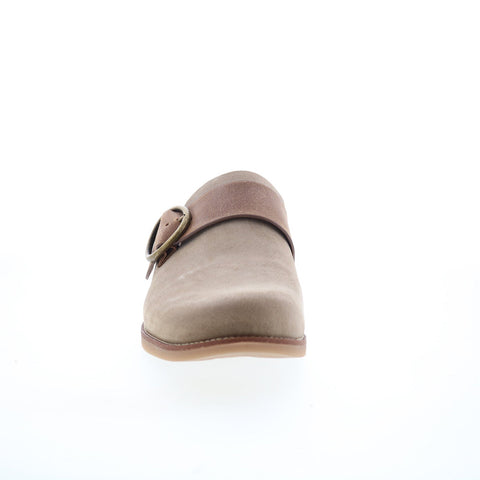 Sofft Billie SF0055005 Womens Gray Leather Clogs Flats Shoes