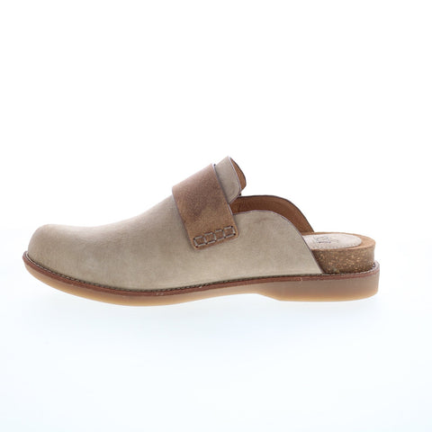 Sofft Billie SF0055005 Womens Gray Leather Clogs Flats Shoes