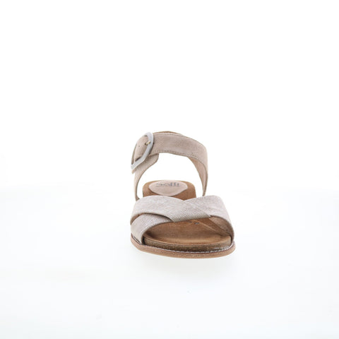 Sofft Bayo SF0059628 Womens Gray Leather Strap Sandals Shoes