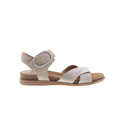 Sofft Bayo SF0059628 Womens Gray Leather Strap Sandals Shoes