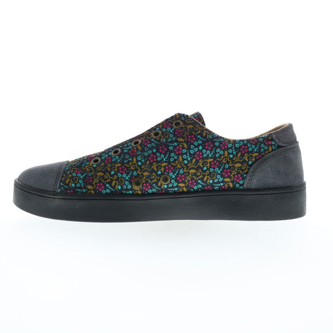 Spenco Malibu Floral SP1030BLK Womens Black Canvas Lifestyle Sneakers Shoes