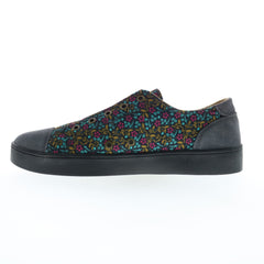 Spenco Malibu Floral SP1030BLK Womens Black Canvas Lifestyle Sneakers Shoes