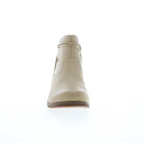 Spenco Durango Boot SP1047SND Womens Beige Leather Ankle & Booties Boots