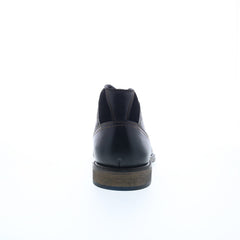 Testosterone Air Wing T99320 Mens Black Leather Lace Up Chukkas Boots