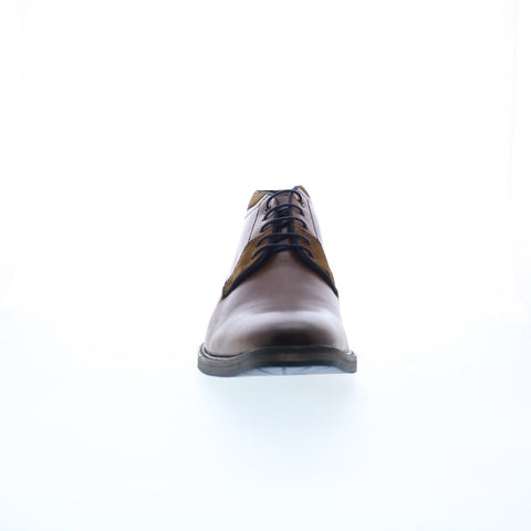 Testosterone Air Wing T99320 Mens Brown Leather Lace Up Chukkas Boots