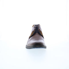 Testosterone Air Wing T99320 Mens Brown Leather Lace Up Chukkas Boots