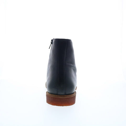 Testosterone Allow Me T99601 Mens Black Leather Lace Up Casual Dress Boots