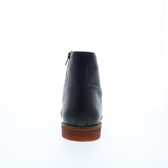 Testosterone Allow Me T99601 Mens Black Leather Lace Up Casual Dress Boots