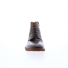 Testosterone Allow Me T99601 Mens Brown Leather Lace Up Casual Dress Boots