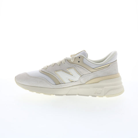 New Balance 997R U997ROB Mens Beige Suede Lifestyle Sneakers Shoes