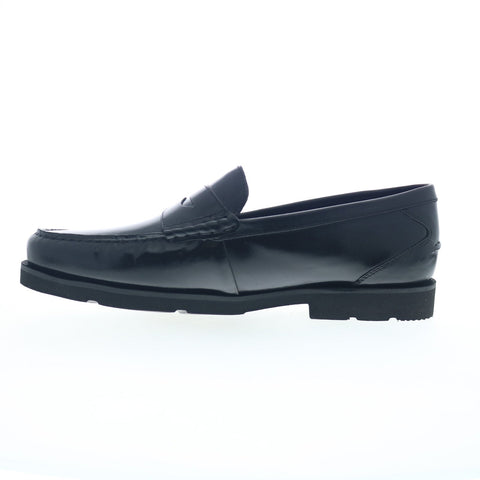 Rockport Modern Prep Penny V80547 Mens Black Loafers & Slip Ons Penny Shoes
