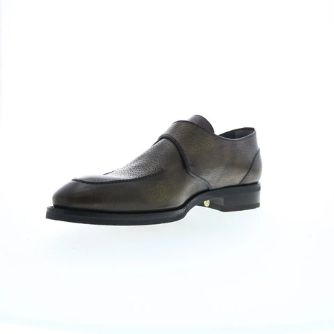 Di Bianco Verona Pecari SBP906 Mens Brown Oxfords & Lace Ups Casual Shoes