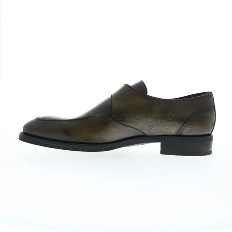 Di Bianco Verona Pecari SBP906 Mens Brown Oxfords & Lace Ups Casual Shoes