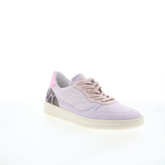 Miz Mooz Veronica Womens Purple Leather Lace Up Lifestyle Sneakers Shoes