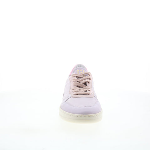 Miz Mooz Veronica Womens Purple Leather Lace Up Lifestyle Sneakers Shoes