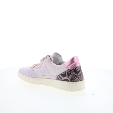 Miz Mooz Veronica Womens Purple Leather Lace Up Lifestyle Sneakers Shoes