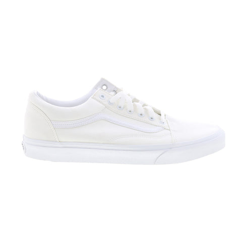 Vans Old Skool VN000D3HW00 Mens White Mesh Skate Inspired Sneakers Shoes