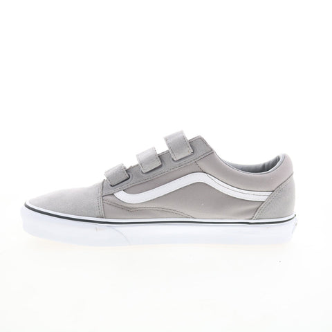 Vans Old Skool V VN0A3D296CM Mens Gray Strap Skate Inspired Sneakers Shoes