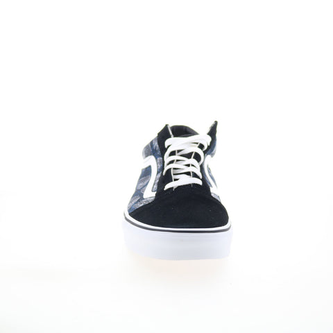 Vans Old Skool VN0A3WKT9IB Mens Black Suede Skate Inspired Sneakers Shoes