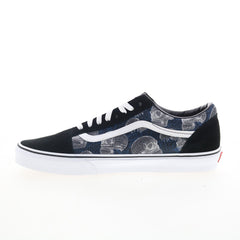 Vans Old Skool VN0A3WKT9IB Mens Black Suede Skate Inspired Sneakers Shoes
