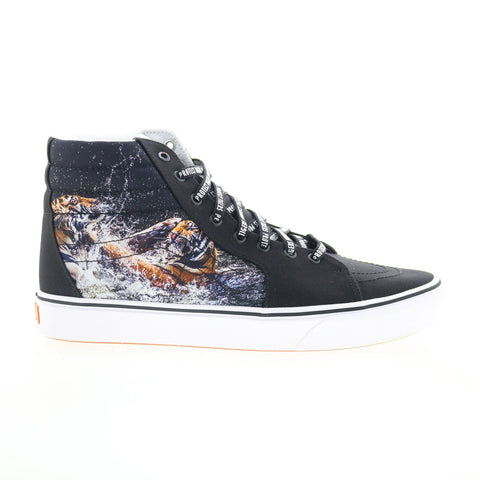 Vans Comfycush Sk8-Hi VN0A3WMB9EF Mens Black Skate Inspired Sneakers Shoes