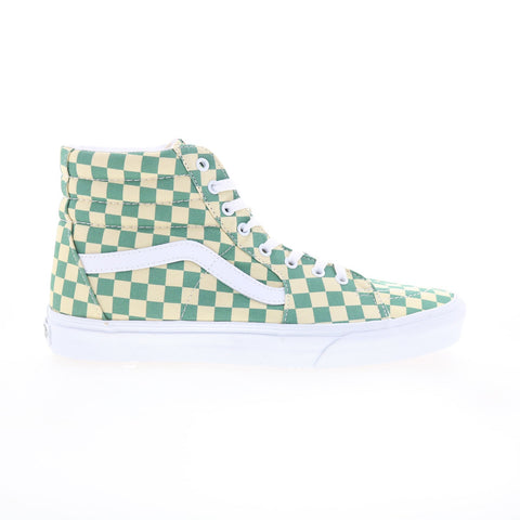 Vans Sk8-Hi VN0A4BV6BHN Mens Green Canvas Skate Inspired Sneakers Shoes