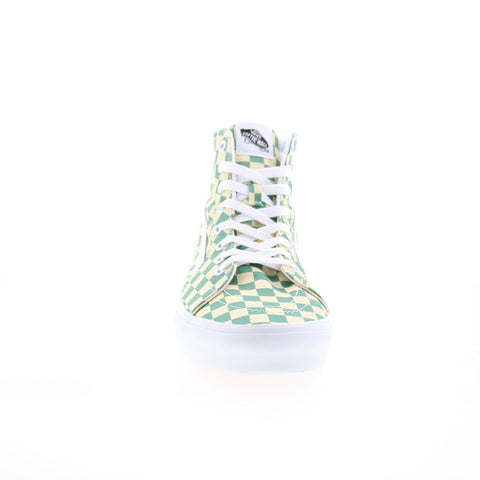 Vans Sk8-Hi VN0A4BV6BHN Mens Green Canvas Skate Inspired Sneakers Shoes