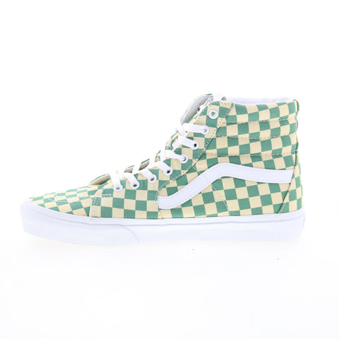 Vans Sk8-Hi VN0A4BV6BHN Mens Green Canvas Skate Inspired Sneakers Shoes