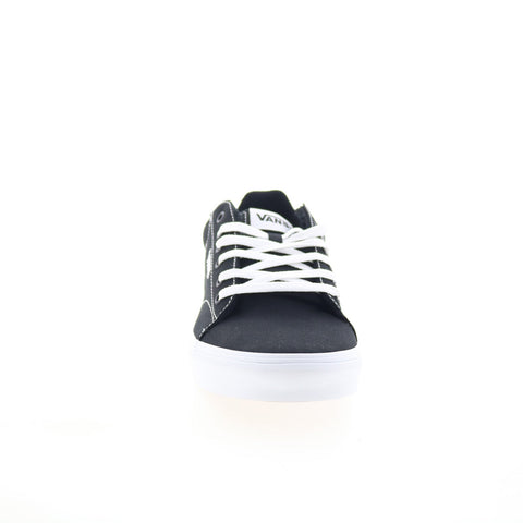 Vans Seldan VN0A4TZE187 Mens Black Canvas Skate Inspired Sneakers Shoes