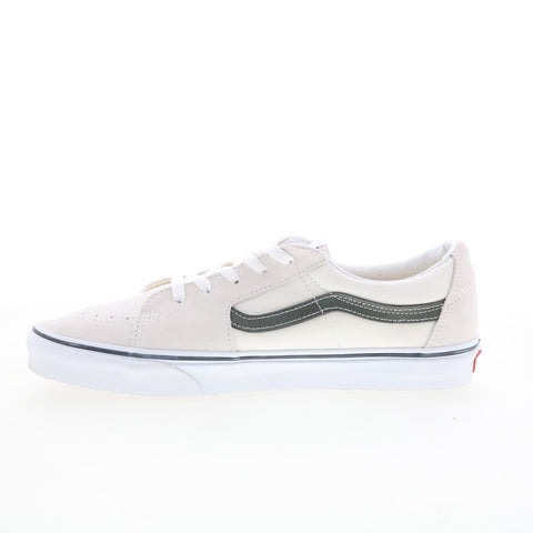 Vans Sk8-Low VN0A4UUKB36 Mens Beige Suede Skate Inspired Sneakers Shoes