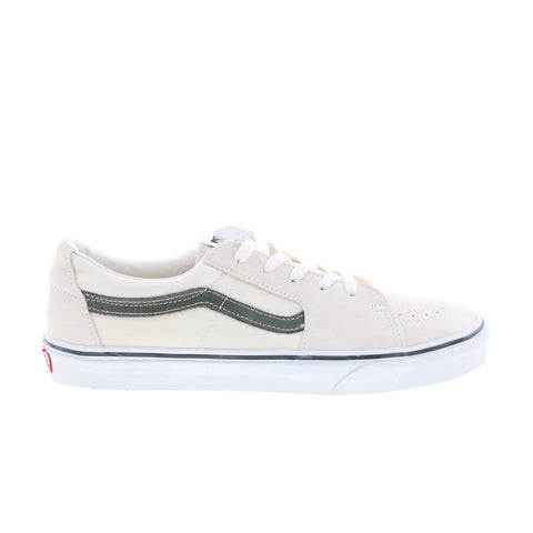 Vans Sk8-Low VN0A4UUKB36 Mens Beige Suede Skate Inspired Sneakers Shoes