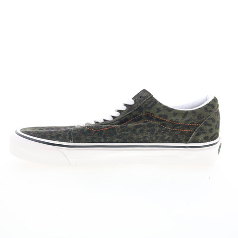 Vans Old Skool 36 D VN0A54F3AWA Mens Green Skate Inspired Sneakers Shoes