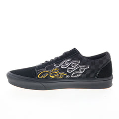 Vans Comfycush Old Skool Mens Black Suede Skate Inspired Sneakers Shoes