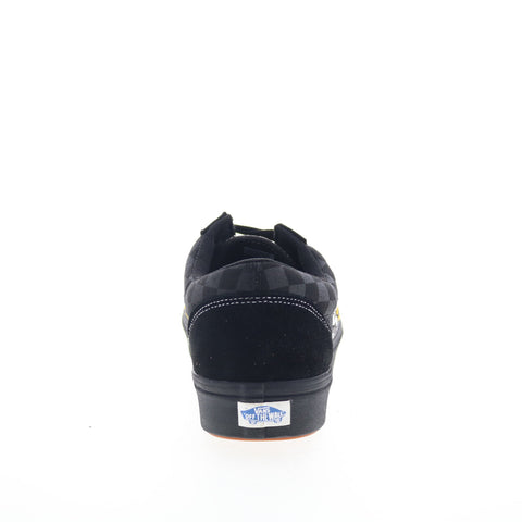 Vans Comfycush Old Skool Mens Black Suede Skate Inspired Sneakers Shoes