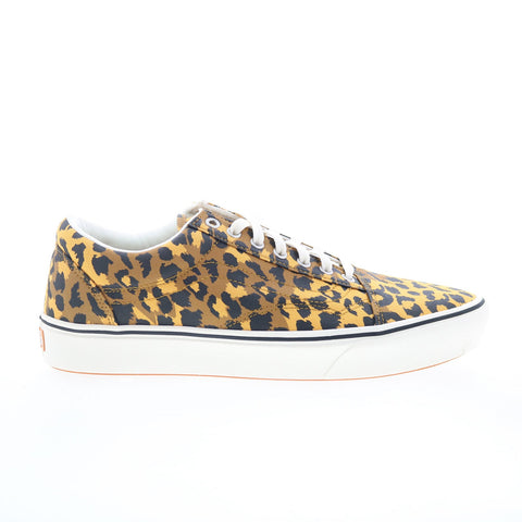 Vans Comfycush Old Skool Mens Brown Skate Inspired Sneakers Shoes