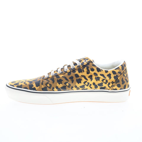 Vans Comfycush Old Skool Mens Brown Skate Inspired Sneakers Shoes