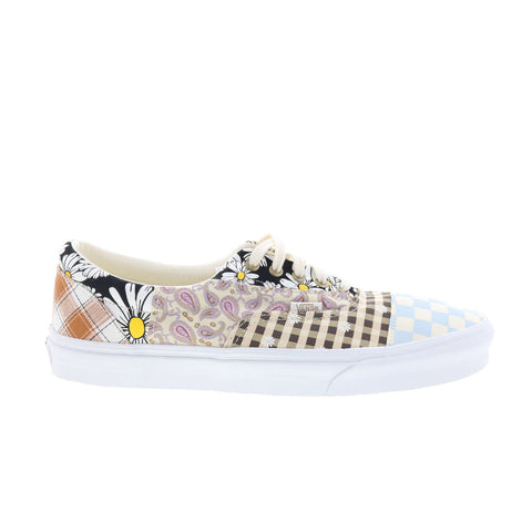 Vans Era VN0A5EFN420 Mens Beige Mesh Lace Up Skate Inspired Sneakers Shoes