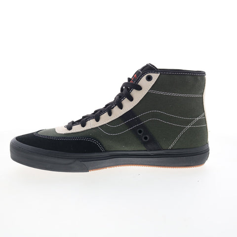 Vans Crockett High VN0A5JIGACW Mens Green Skate Inspired Sneakers Shoes