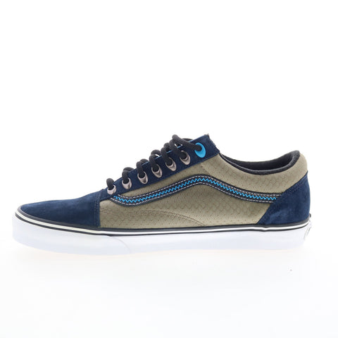 Vans Old Skool VN0A5KRF8Q7 Mens Green Suede Skate Inspired Sneakers Shoes