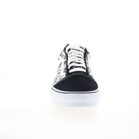 Vans Old Skool VN0A7Q2J6U6 Mens Black Suede Skate Inspired Sneakers Shoes