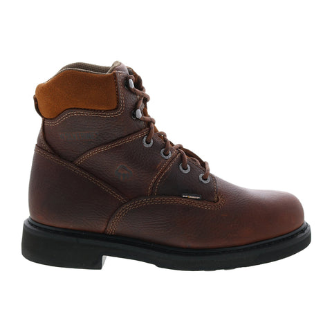 Wolverine Tremor DuraShocks 6 W04326 Mens Brown Wide Leather Work Boo Ruze Shoes