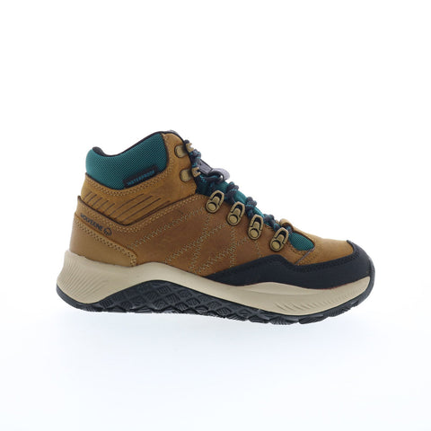 Wolverine Luton Mid Hiker Waterproof W880386 Womens Brown Wide Hiking Boots